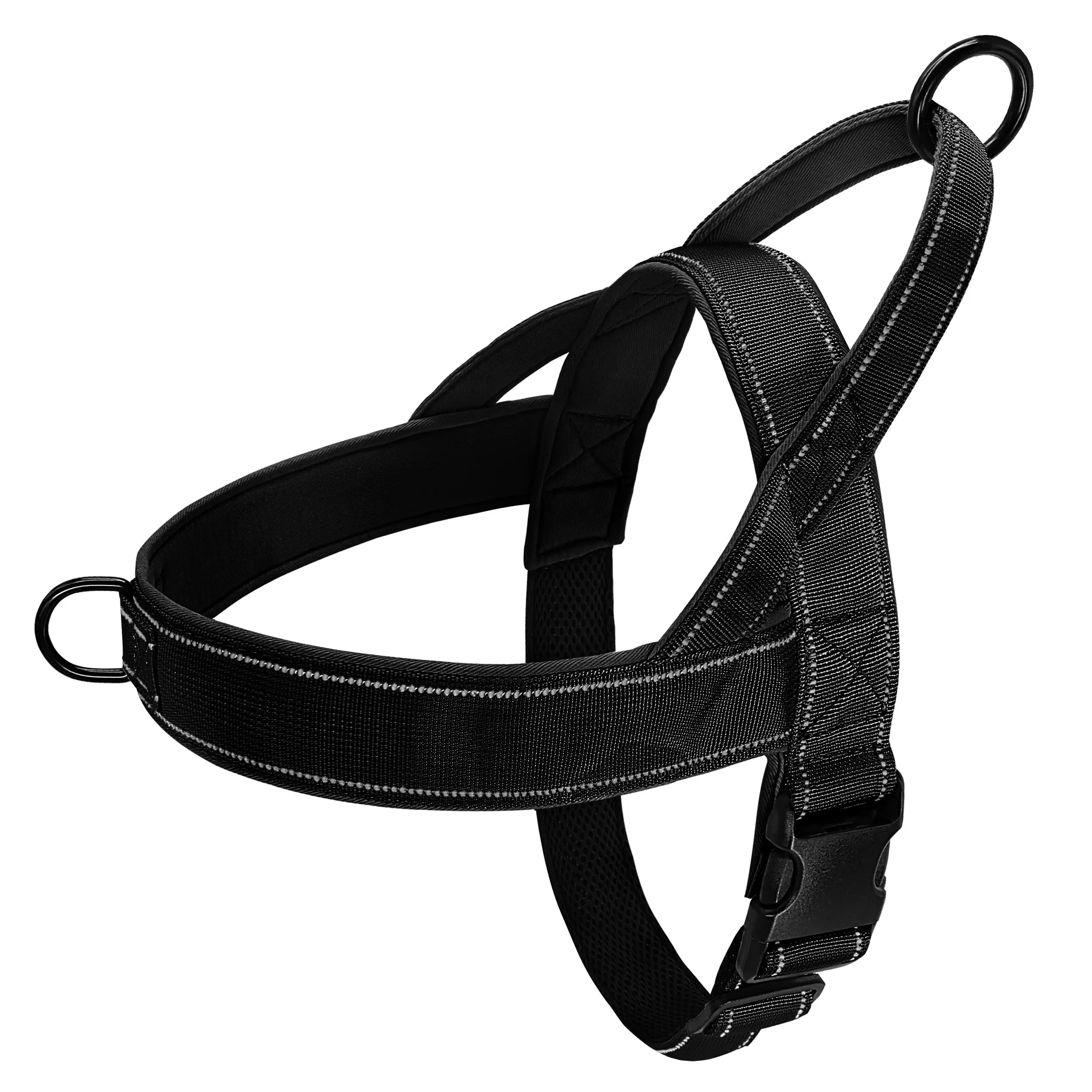 🐕 Nylon Durable No-Pull Dog Harness with Handle