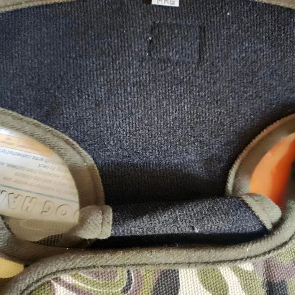 🐾 Cute Army Dog & Cat Harness + Leash Set