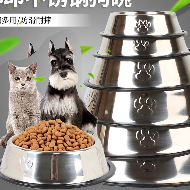 🥣 Stainless Steel Pet Food Bowl