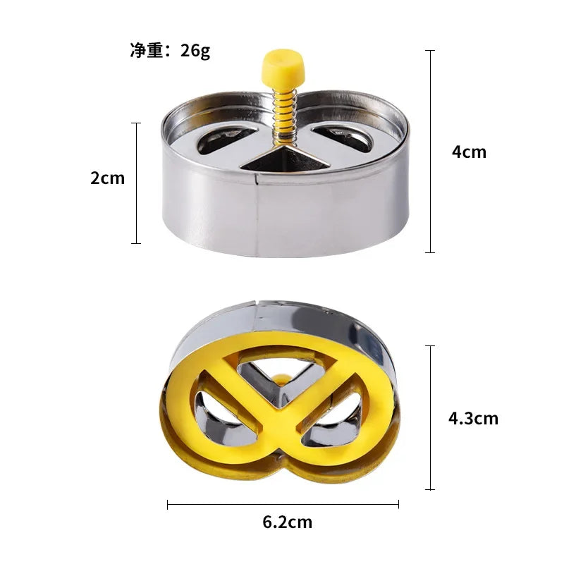Kreatív Sütipecsét Készlet – Fondant & Tészta Formázó Eszközök 🍰