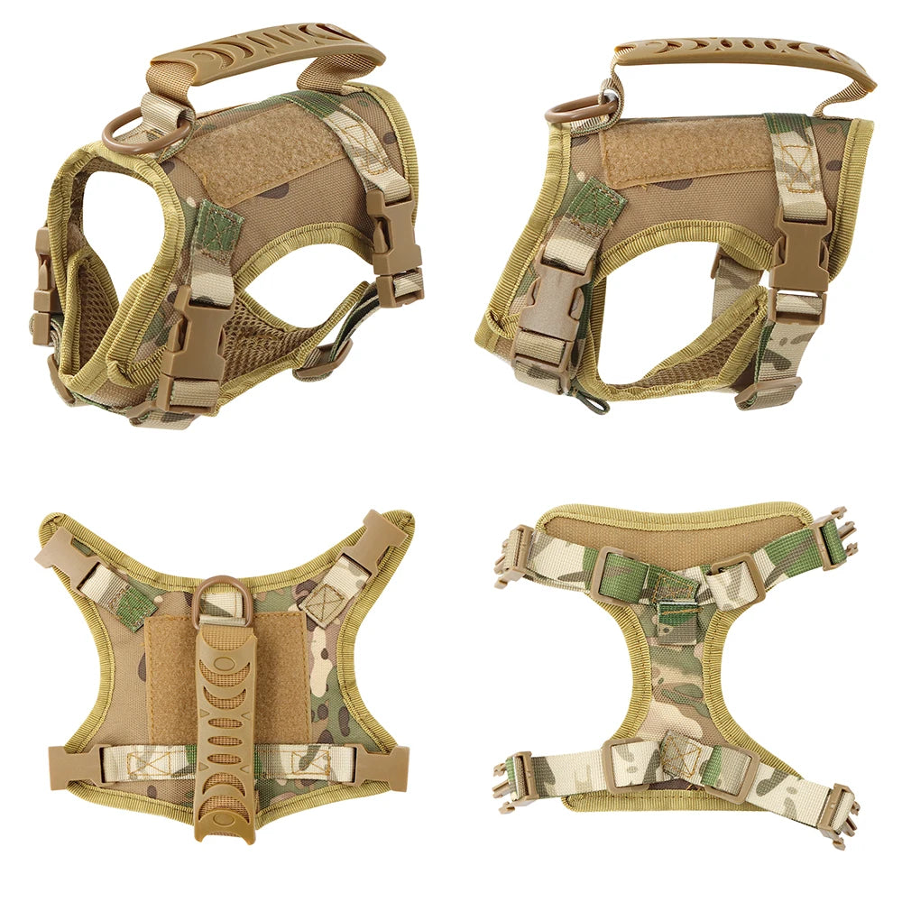🐾 Tactical Cat Harness and Leash Set