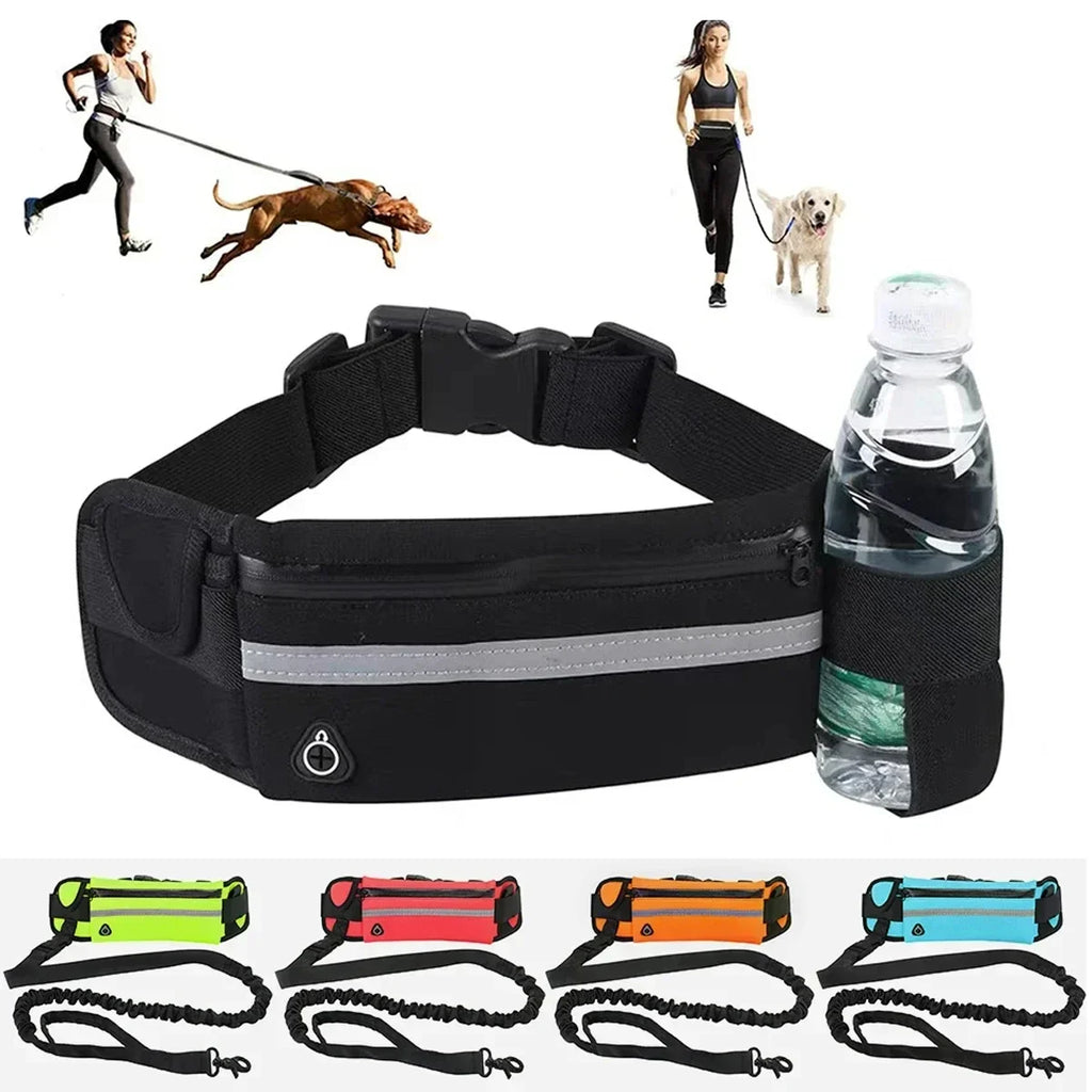 🏃‍♂️ Hands-Free Dog Running Waist Leash