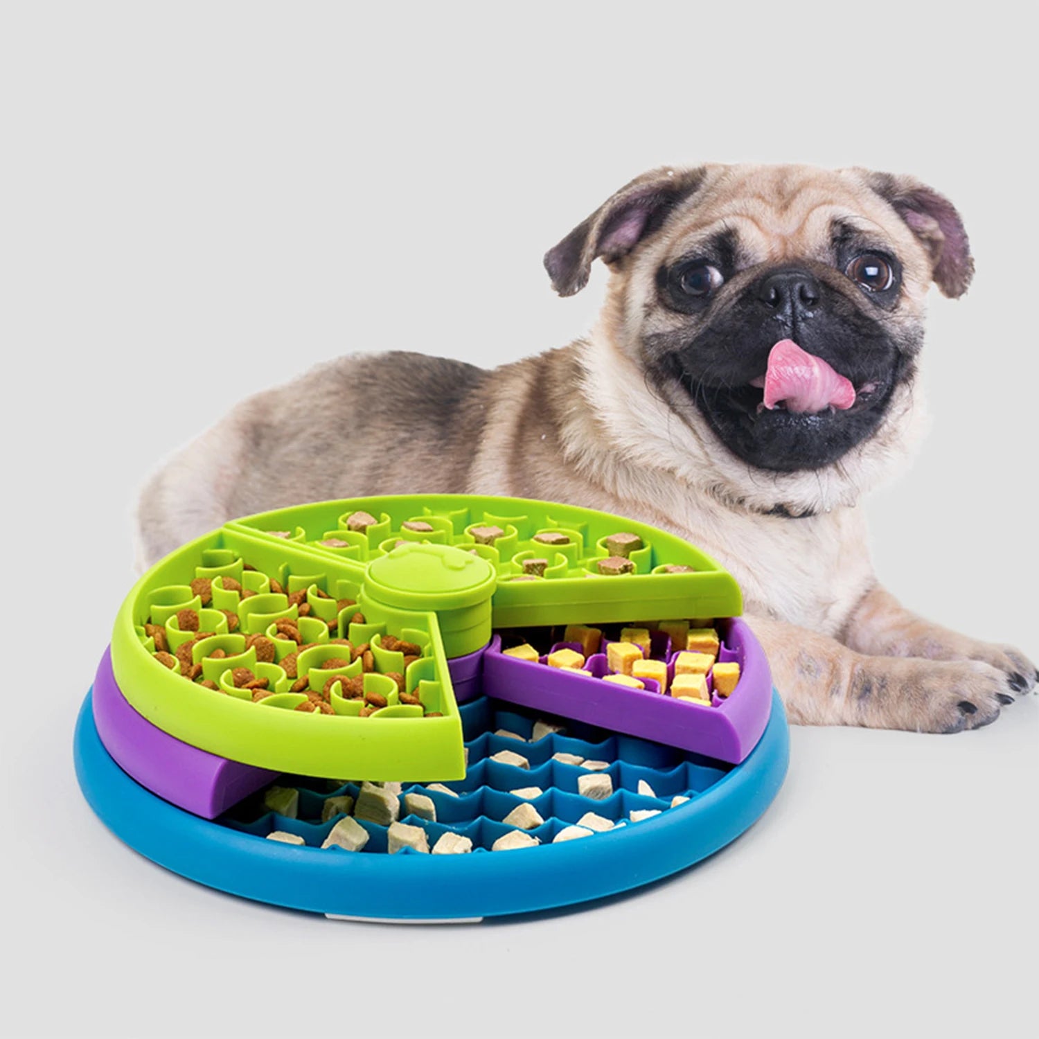 🧠🐶 Dog Puzzle Feeder – Interactive Slow Feeder & IQ Training Toy