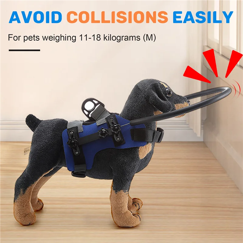 🐶 Dog Halo Harness – Protective Harness for Blind Dogs