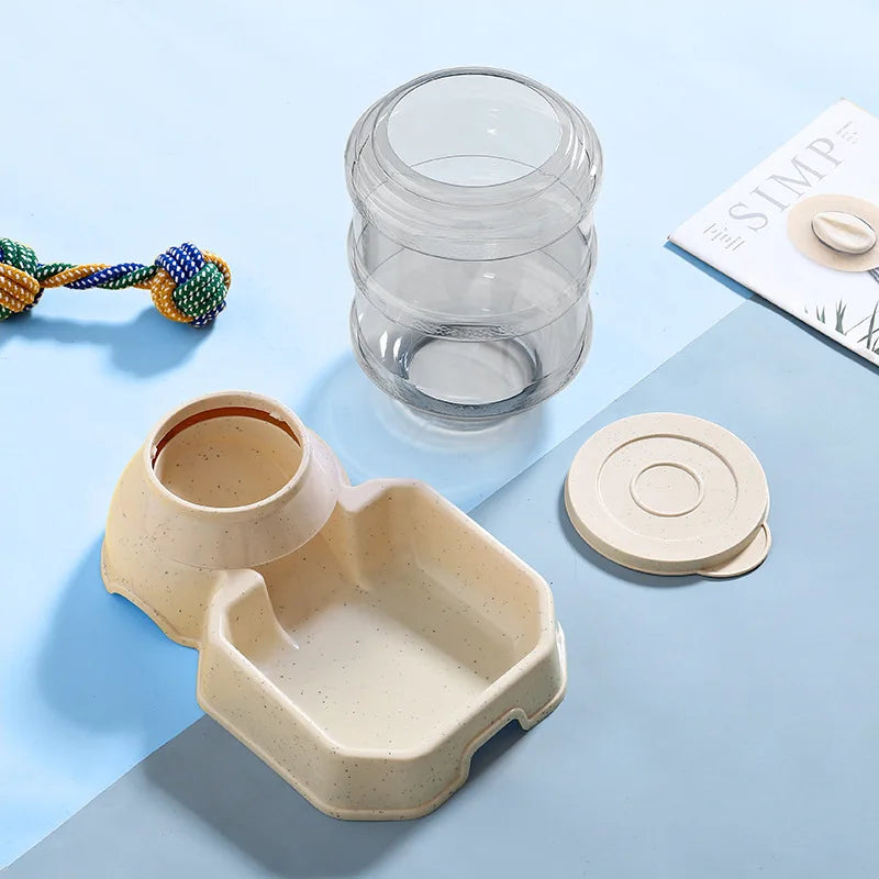 🐶 3.8L Automatic Dog Feeder & Water Dispenser – Gravity System