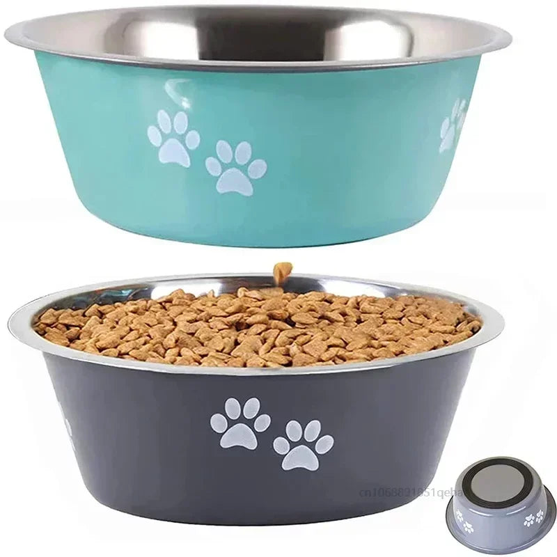 🐶 Non-Slip Stainless Steel Dog Bowl