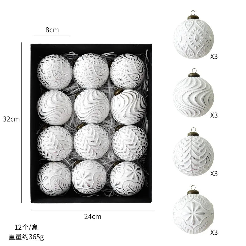 🎄 Vintage Karácsonyi Gödördísz Szett – Ünnepi Függő Dekoráció Otthonra