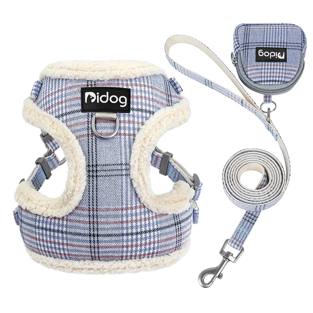 🐾 Soft No-Pull Pet Harness & Leash Set