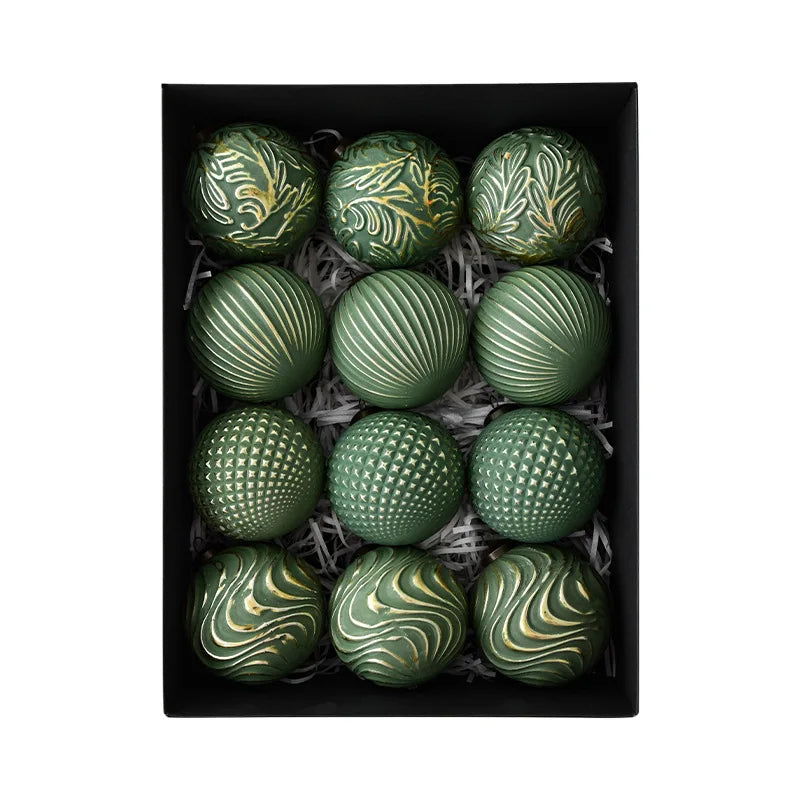 🎄 Vintage Karácsonyi Gödördísz Szett – Ünnepi Függő Dekoráció Otthonra