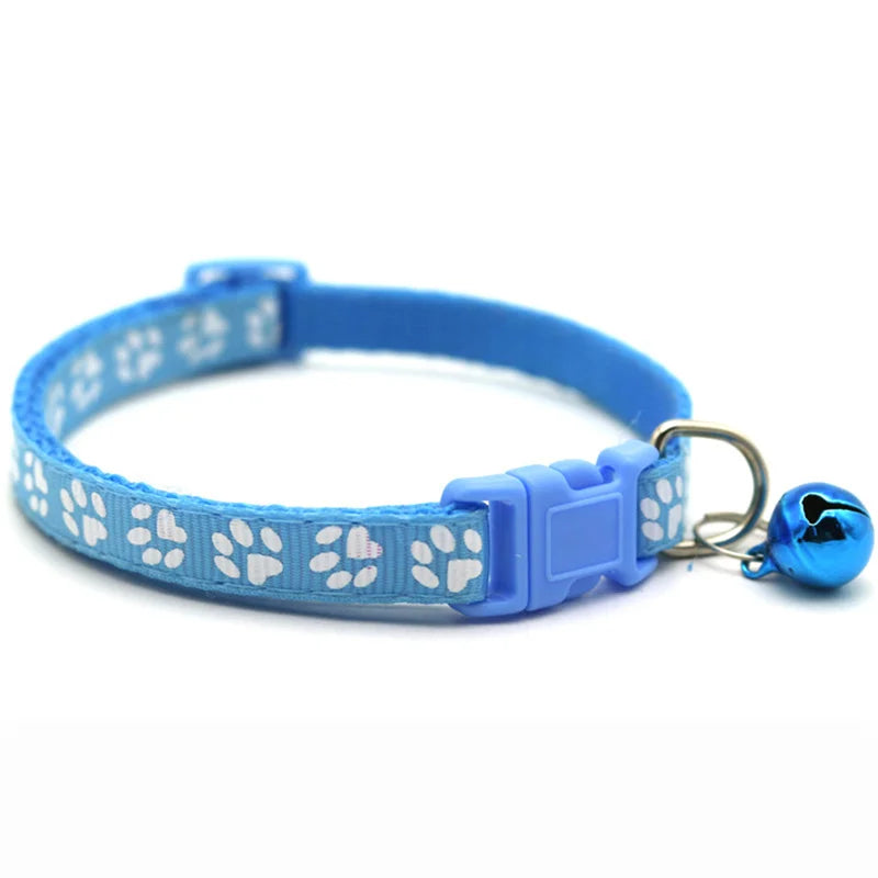 🐱 Adjustable Cat Collar with Bell