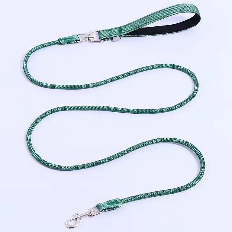 Colorful Nylon Dog Leash – Comfortable & Durable Leash for Daily Walks