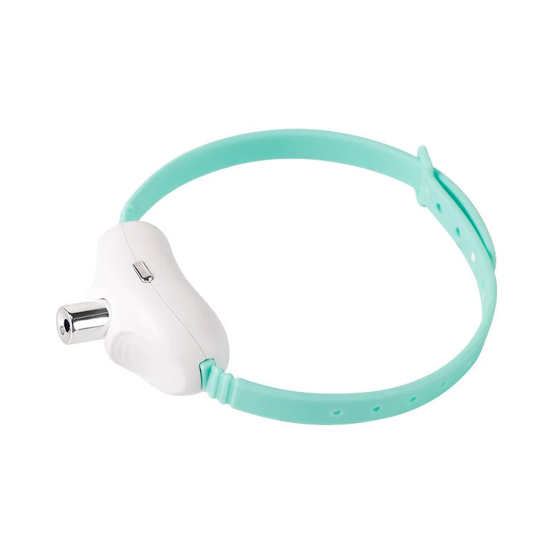 🐱 Smart Laser Cat Teaser Collar – Automatic Self-Entertainment Toy