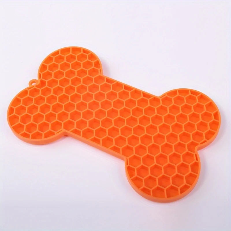 🦴 Dog Licking Pad – Bone Shape