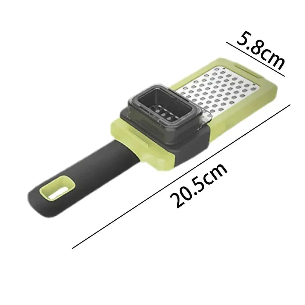 ✨ Prémium Fokhagyma & Gyömbér Daráló – Többcélú Konyhai Aprító és Reszelő