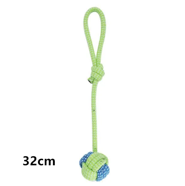 🧶 Interactive Cotton Rope Dog Toy Set