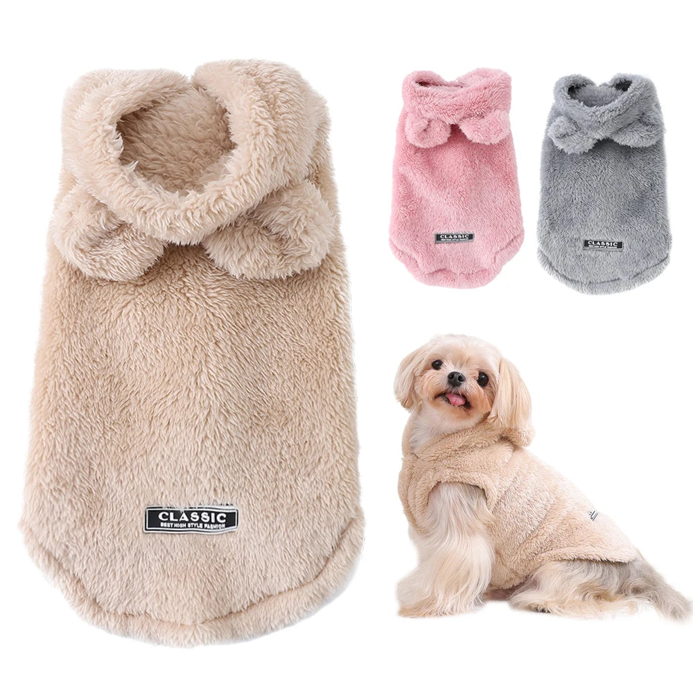 🐶 Winter Pet Hoodie Sweater