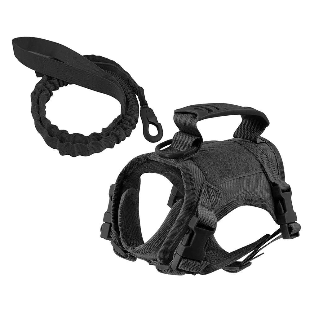 🐾 Tactical Cat Harness and Leash Set