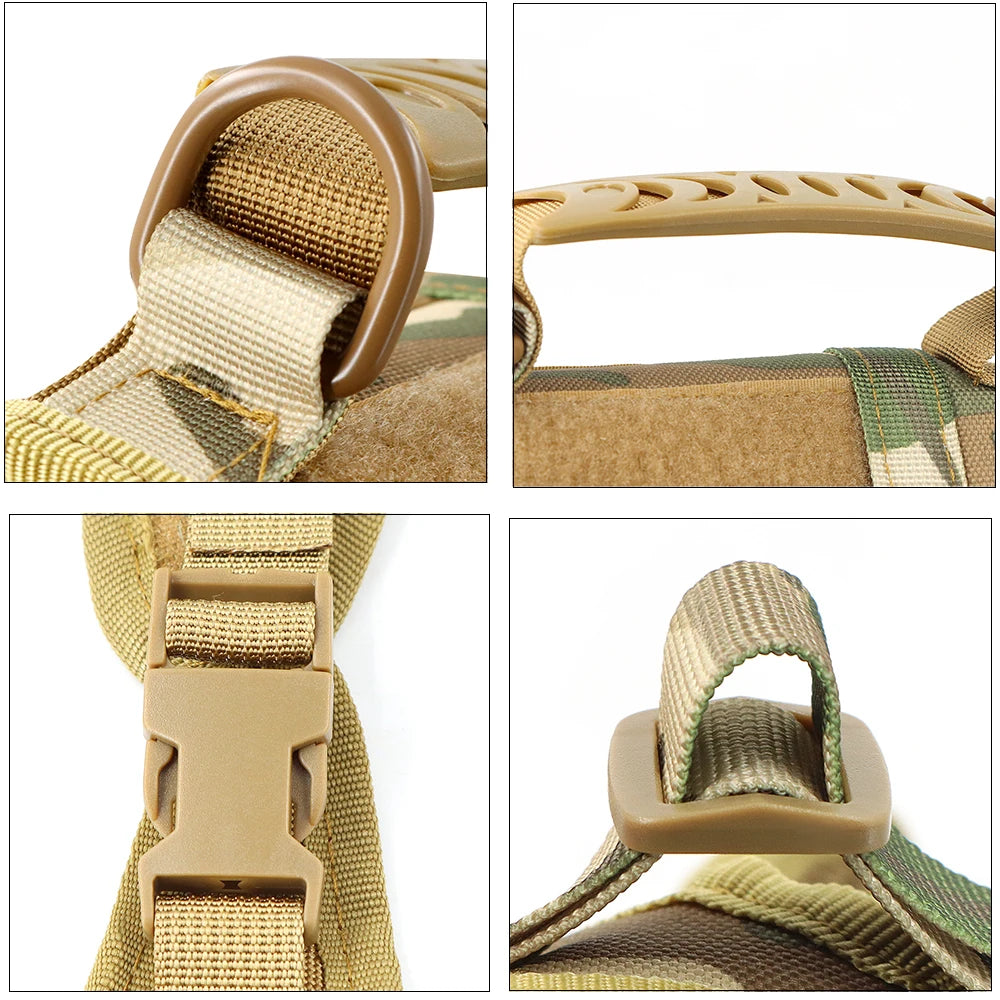 🐾 Tactical Cat Harness and Leash Set