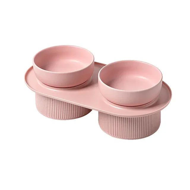 🍽️ Ceramic Elevated Pet Bowl