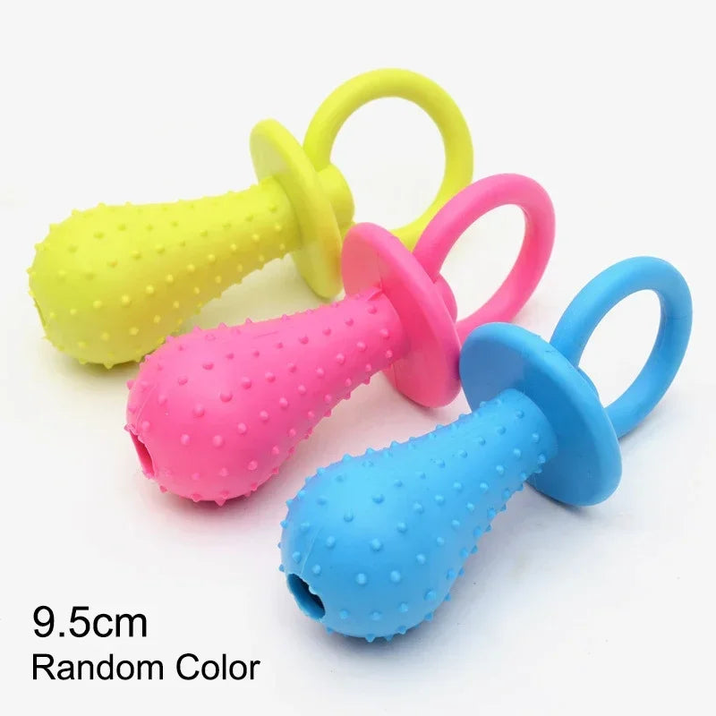 🦷 Rubber Teeth Cleaning Dog Toy