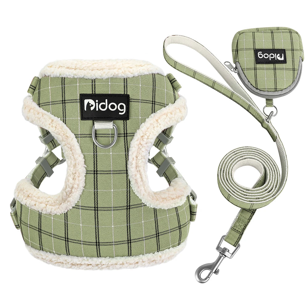 🐾 Soft No-Pull Pet Harness & Leash Set
