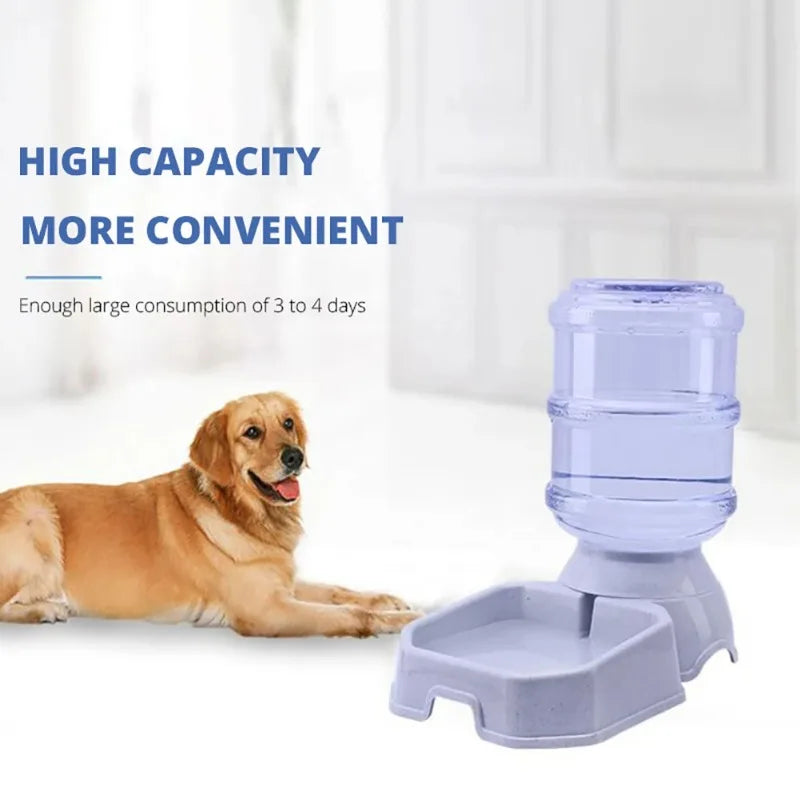 🐶 3.8L Automatic Dog Feeder & Water Dispenser – Gravity System