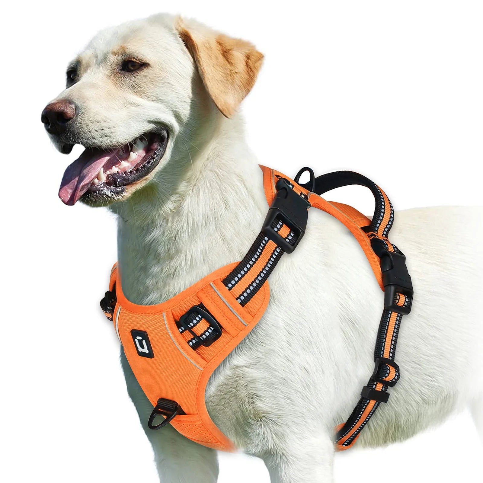 🐕 No Pull Dog Harness – Adjustable Soft Padded Vest with Control Handle