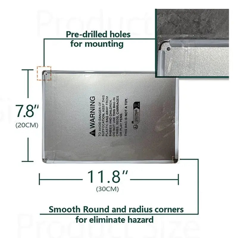 😺Humoros Macskás Fém Falidekor😺