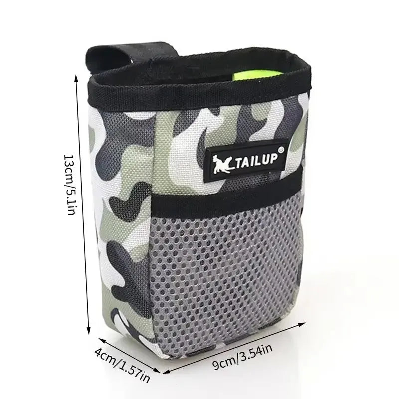 🎒 Dog Training Treat Pouch – Waist & Belt Snack Bag