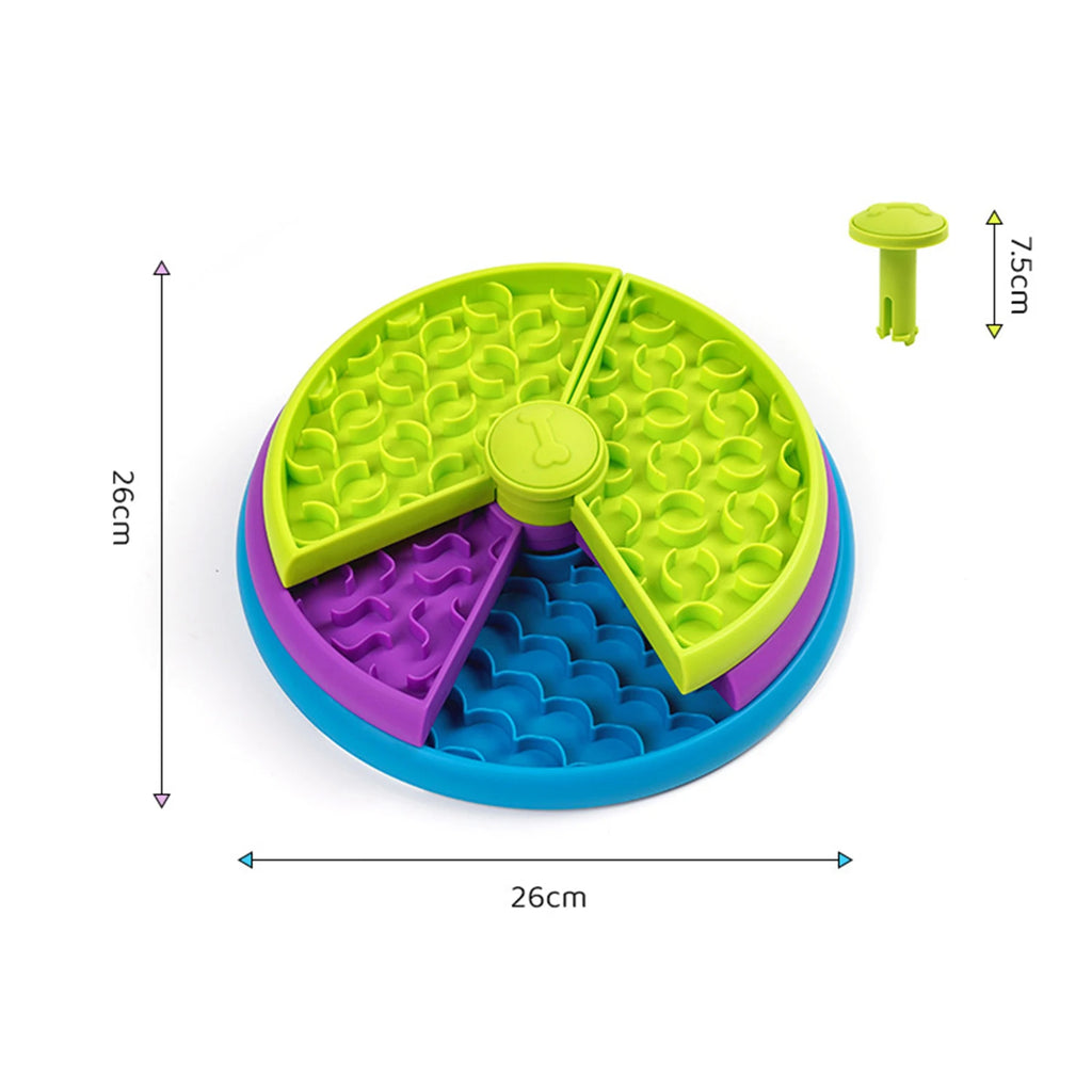 🧠🐶 Dog Puzzle Feeder – Interactive Slow Feeder & IQ Training Toy