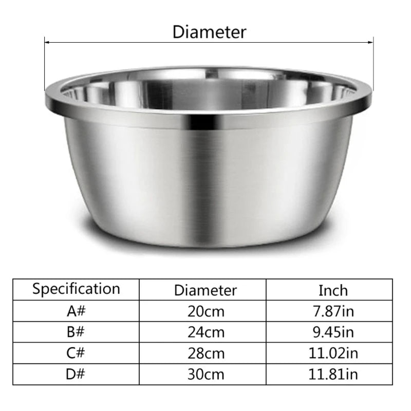 🥣🐶 Stainless Steel Dog Food & Water Bowl