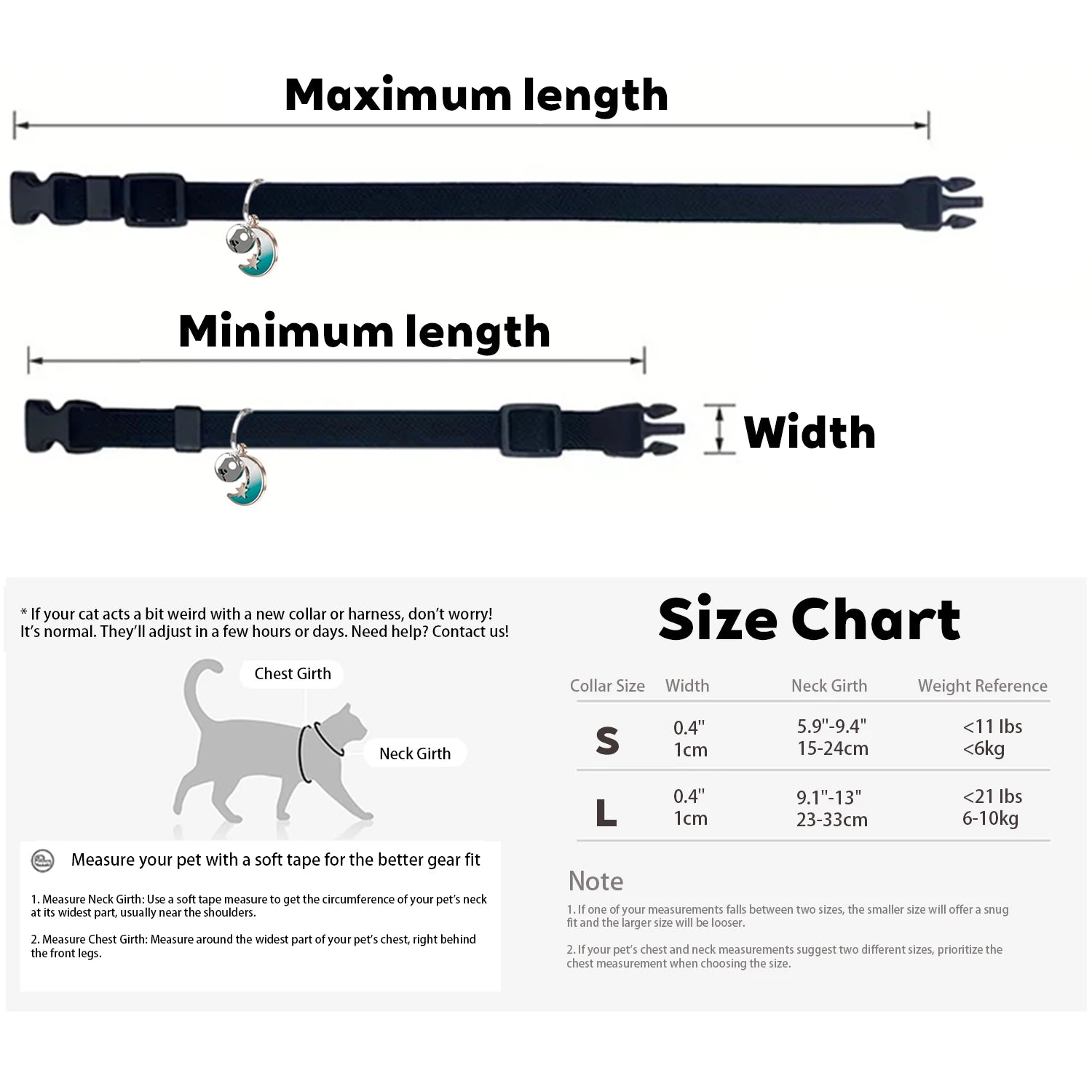 🐕🐈 Adjustable Pet Harness & Leash Set
