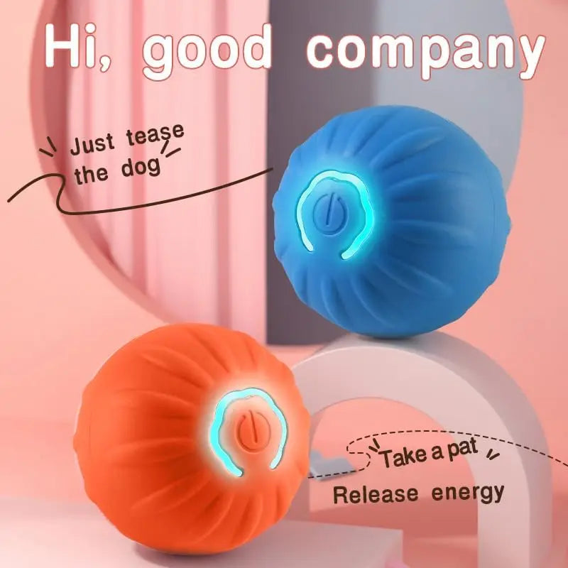 🔵 Automatic Bouncing & Vibrating Dog Ball