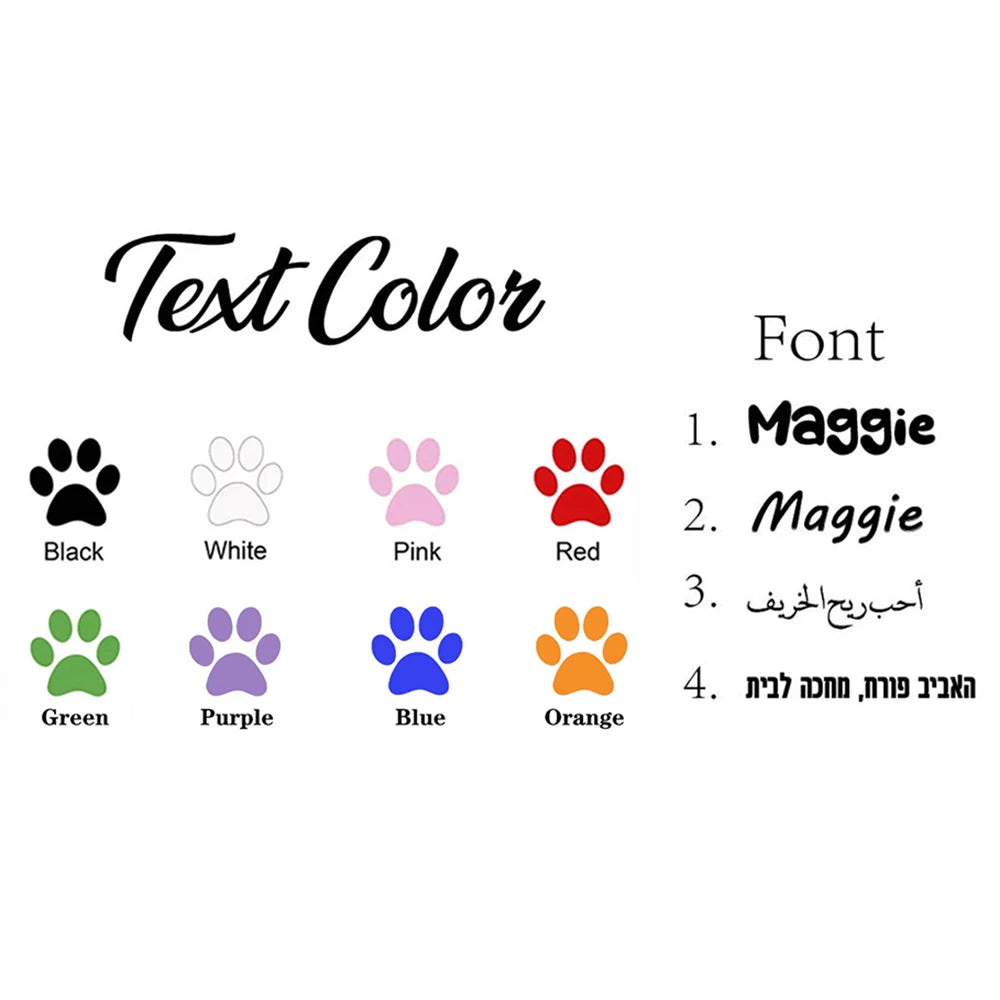 🐶🐱 Custom Stainless Steel Pet Bowl – Personalized Name Design