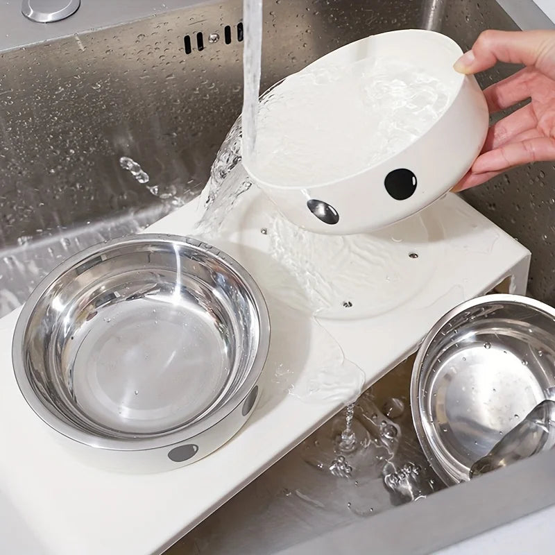 🐶 Elevated Pet Dog Feeder Bowls