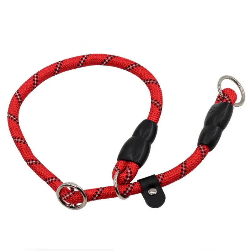 🐕 Adjustable P-Chain Dog Training Collar
