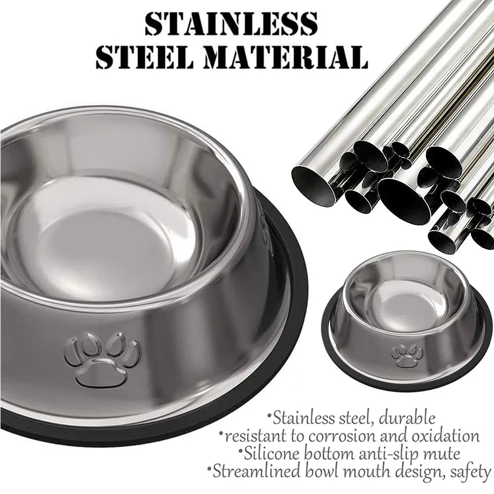 🥣 Stainless Steel Pet Food Bowl