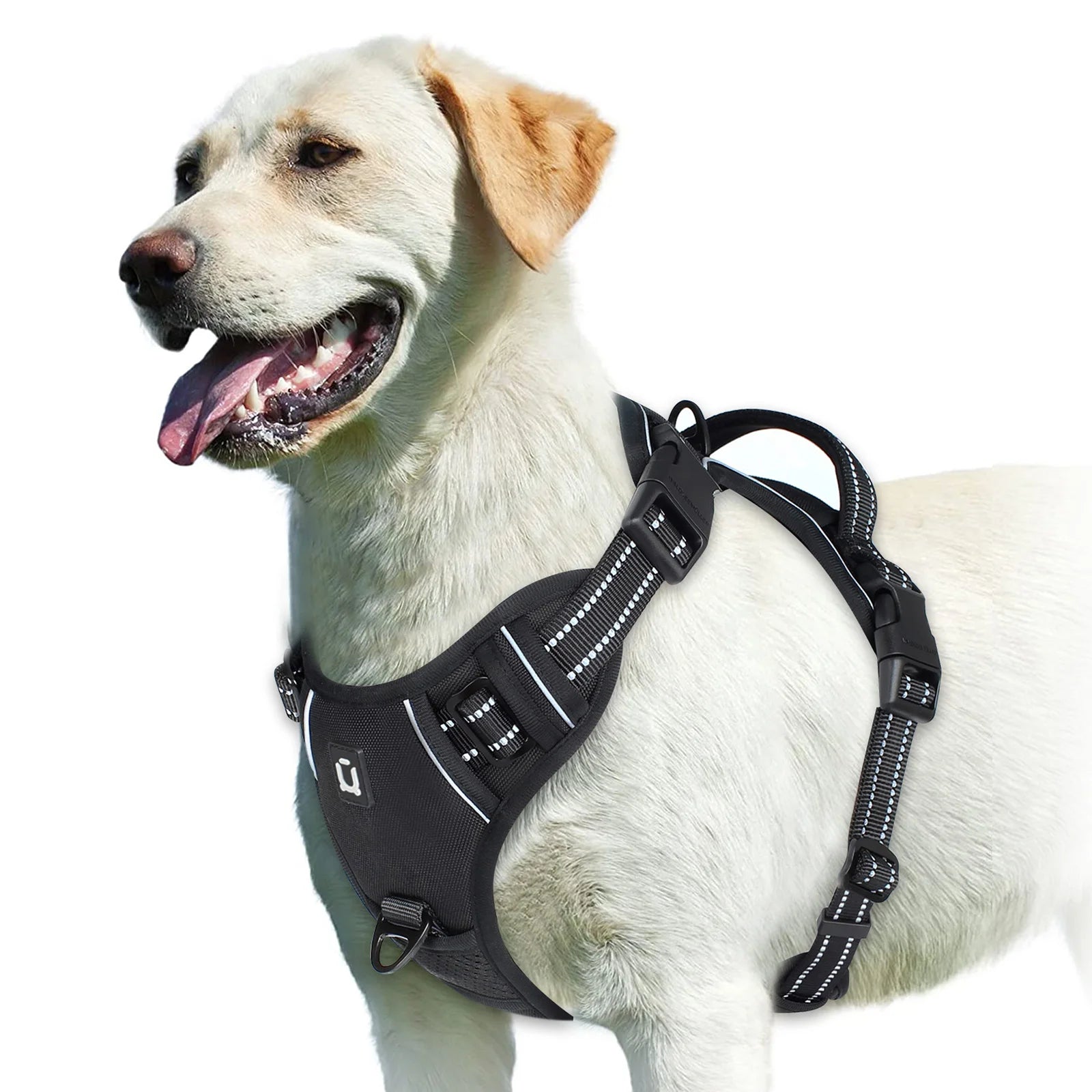 🐕 No Pull Dog Harness – Adjustable Soft Padded Vest with Control Handle