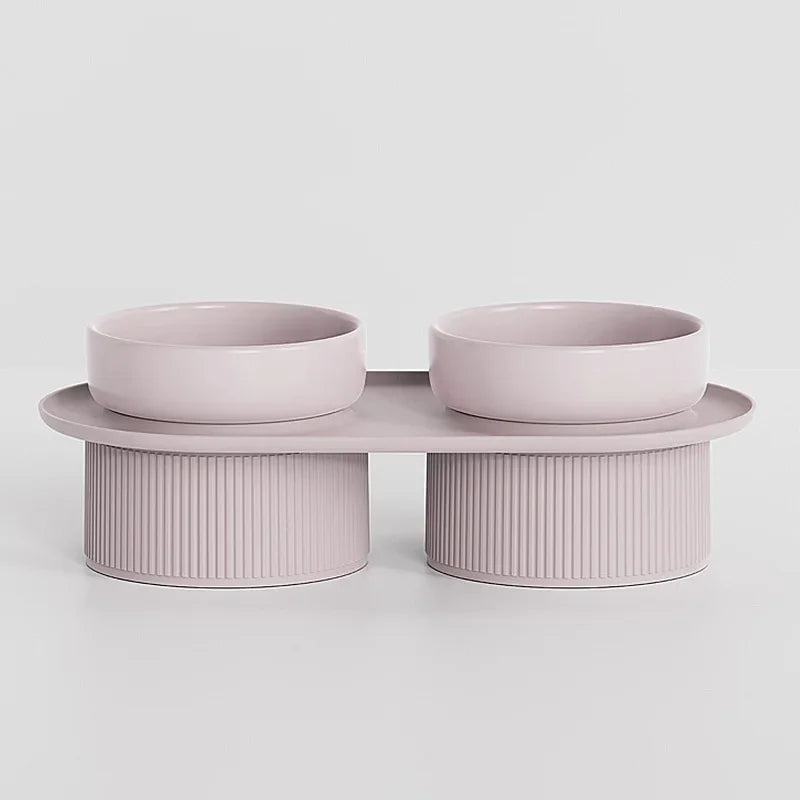 🍽️ Ceramic Elevated Pet Bowl