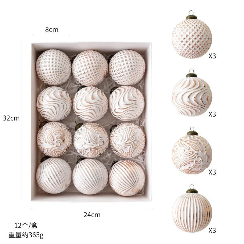 🎄 Vintage Karácsonyi Gödördísz Szett – Ünnepi Függő Dekoráció Otthonra