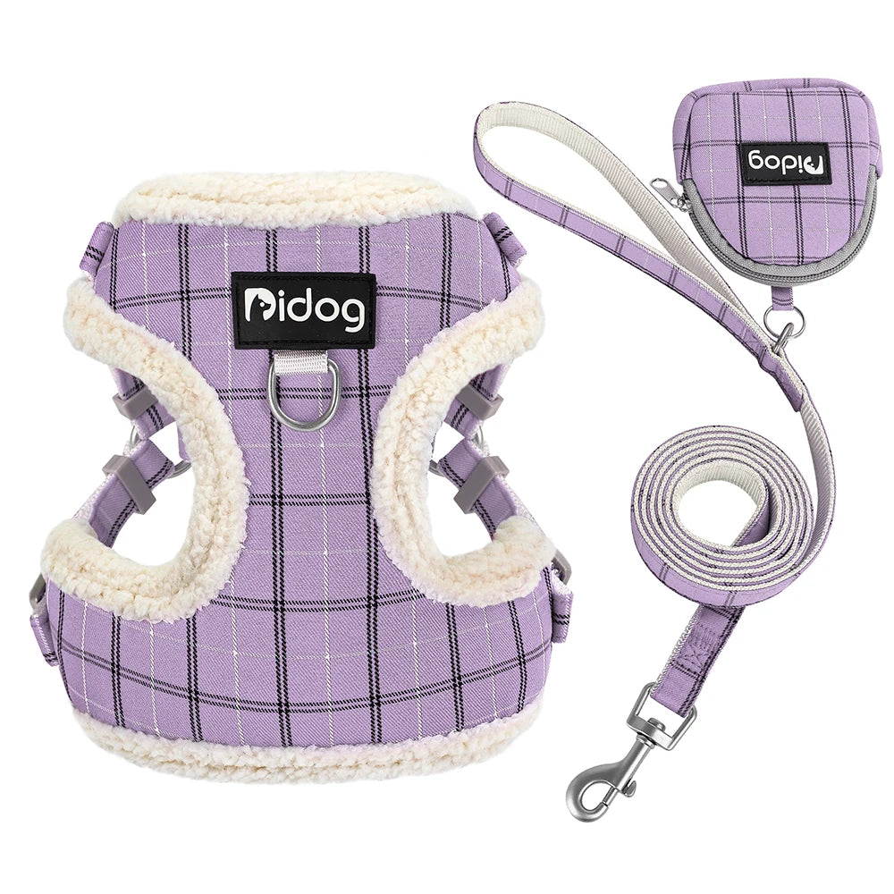 🐾 Soft No-Pull Pet Harness & Leash Set