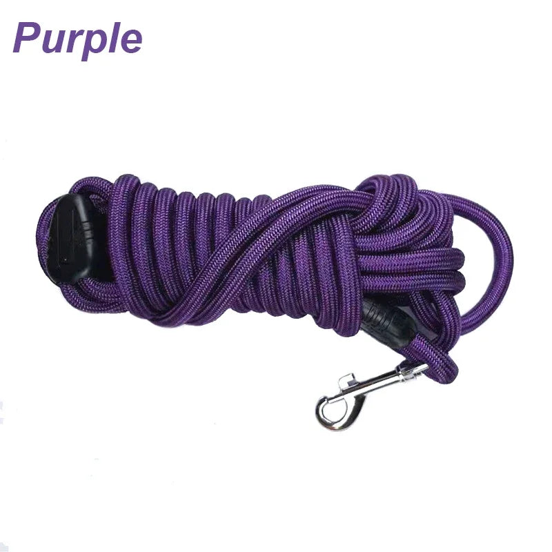 🐕 Heavy Duty Long Rope Training Dog Leash – 5M / 10M / 15M