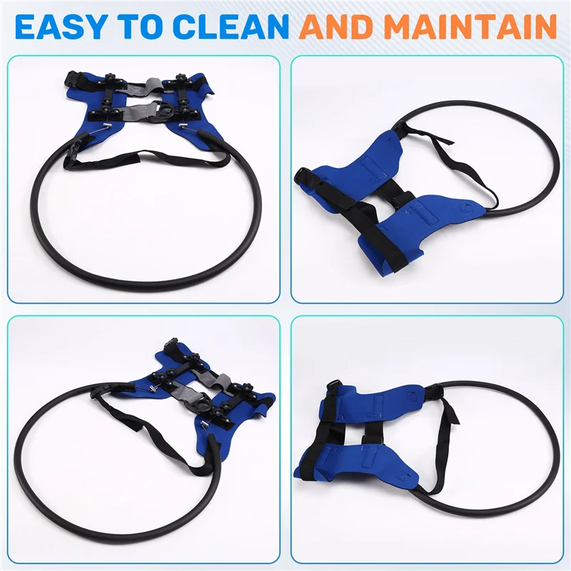🐶 Dog Halo Harness – Protective Harness for Blind Dogs