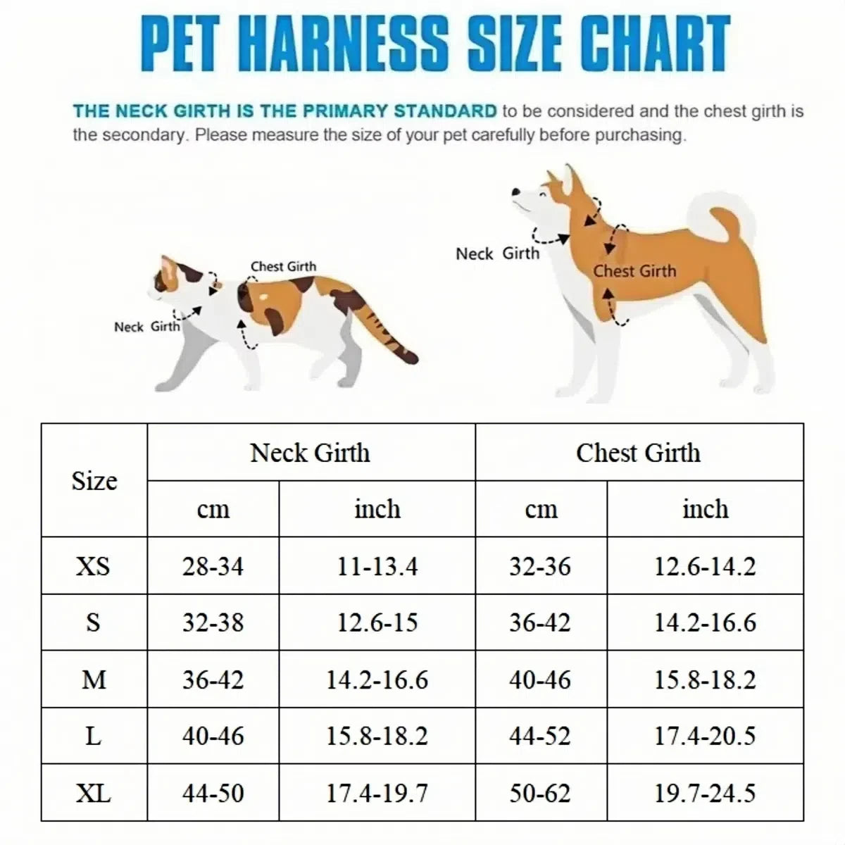 🐶🐱 Cute Pet Harness & Leash Set