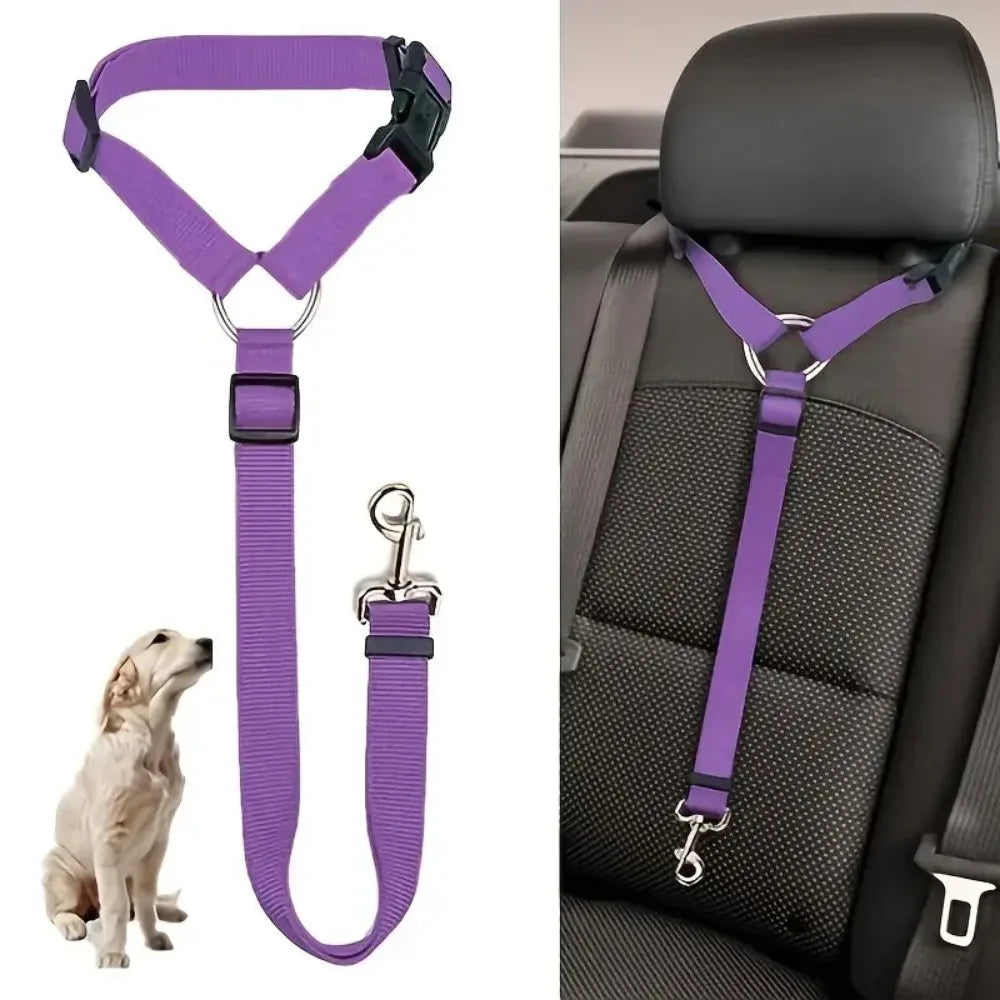 🚗 Pet Car Seat Belt for Dogs & Cats