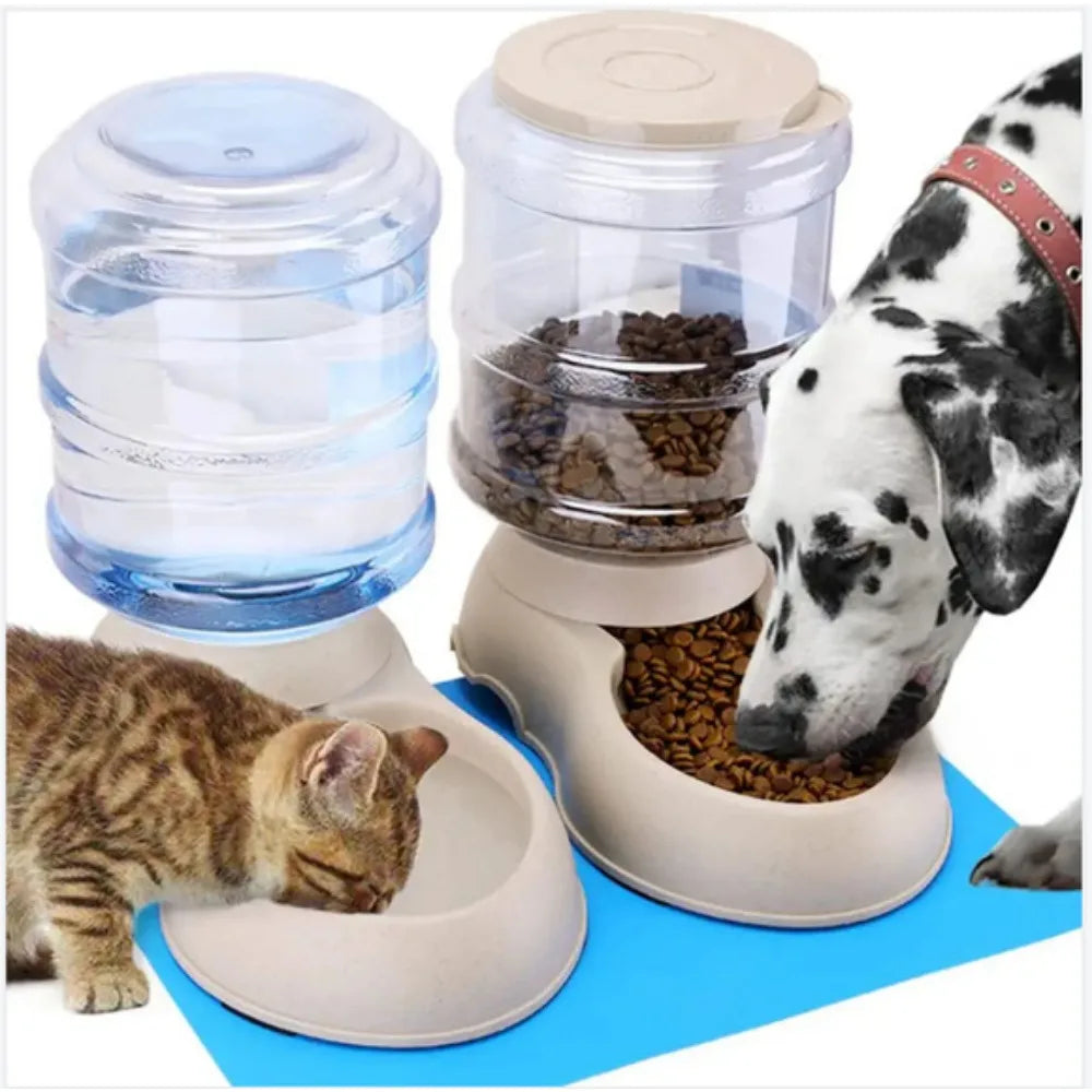 🐾 Automatic Dog & Cat Water Feeder – 1 Gallon (3.8L) Gravity Dispenser