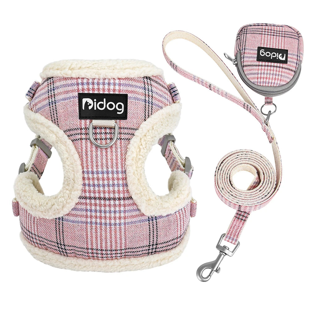 🐾 Soft No-Pull Pet Harness & Leash Set