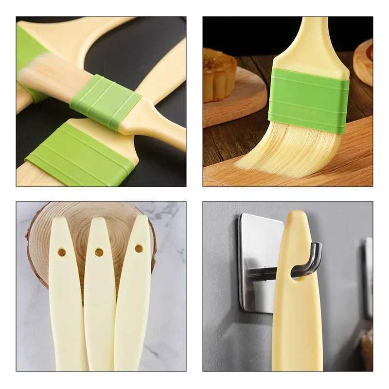 ✨ Praktikus Szilikon Sütő- és Olajecset Készlet – Grillezéshez, Sütéshez, Konyhai Munkákhoz