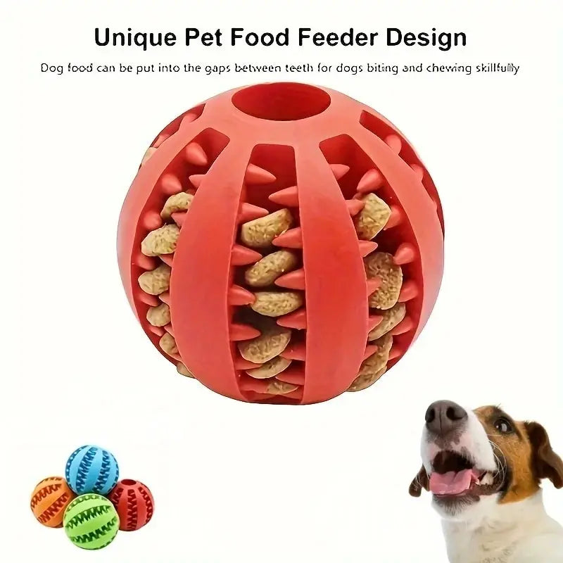 🟢 Interactive Treat Dispensing Dog Ball