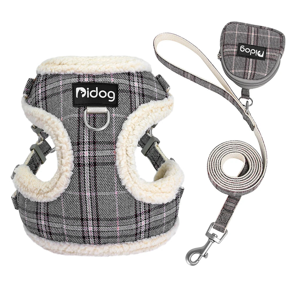 🐾 Soft No-Pull Pet Harness & Leash Set